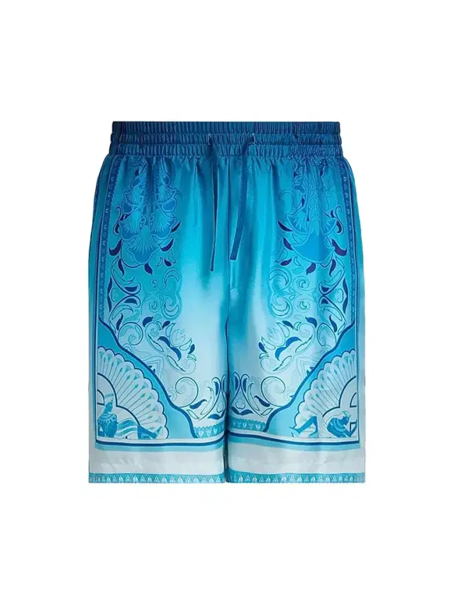 Casablanca Men's Egyptian Rug Silk Shorts
