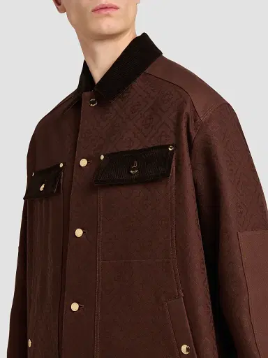 Casablanca Men's Workwear Safari Jacket - Dark Brown - Size XXL | Thumbnail 5