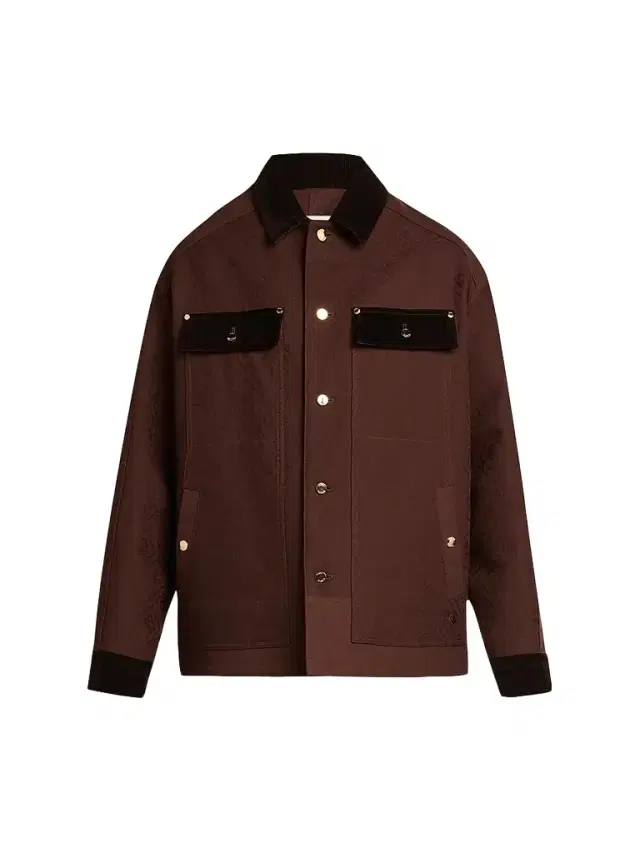 Casablanca Men's Workwear Safari Jacket - Dark Brown - Size XXL