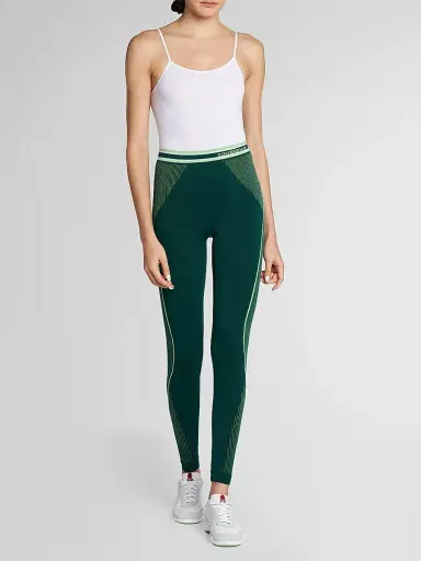 Casablanca Women's Logo-Print Seamless Performance Leggings - Green | Thumbnail 2
