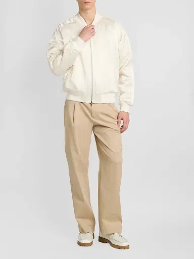 Casablanca Men's Satin Bomber Jacket | Thumbnail 2