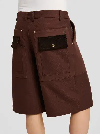 Casablanca Men's Monogram Cargo Shorts | Thumbnail 5 Casablanca Men's Monogram Cargo Shorts | Thumbnail 5