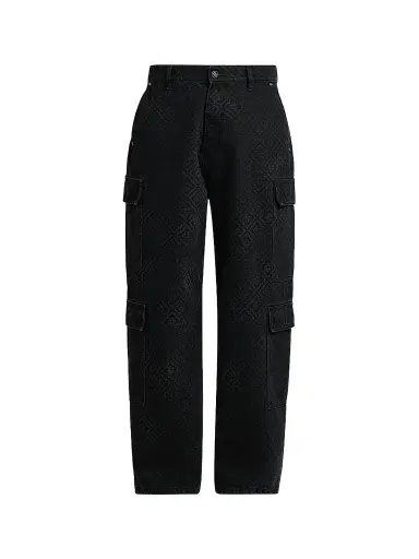 Casablanca Men's Monogram Cargo Jeans - Black - Size 40 | Thumbnail 1