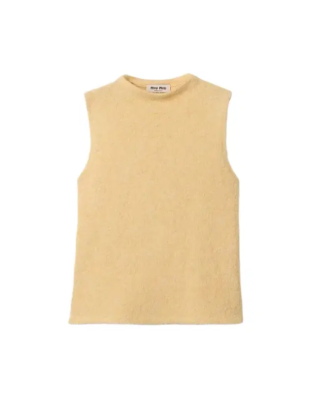 Miu Miu Women's Wool Vest - Yellow