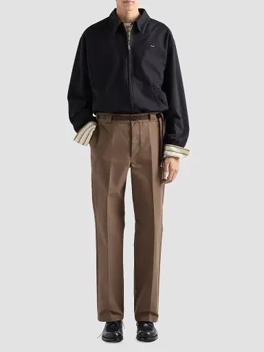 Prada Men's Cotton Jacket - Black | Thumbnail 2