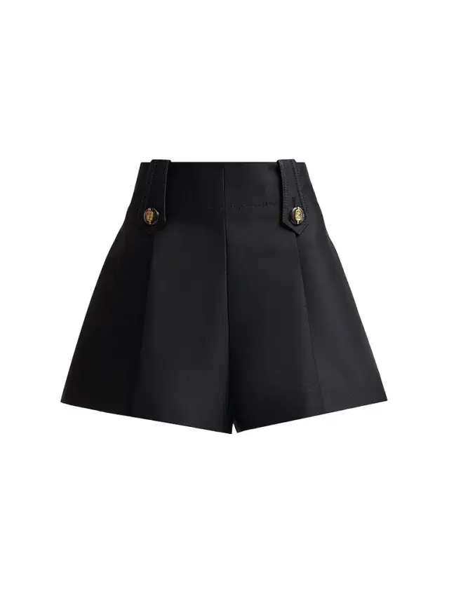 Zimmermann Women's Valiant Wool-Silk Tailored Shorts - Black