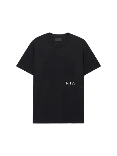 RTA Men's Curva Ultra Liam Cotton T-Shirt - Black Mafia Hand | Thumbnail 1