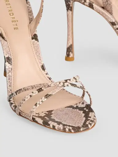Retrofête Women's Anabel 105MM Leather Slingback Sandals | Thumbnail 4 Retrofête Women's Anabel 105MM Leather Slingback Sandals | Thumbnail 4