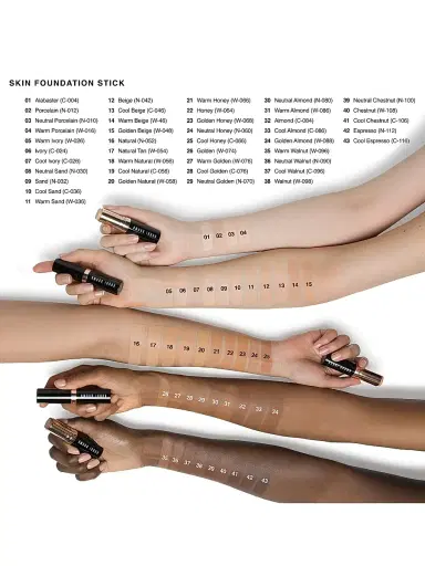 BOBBI BROWN Women's Skin Foundation Stick - Golden Almond | Thumbnail 5