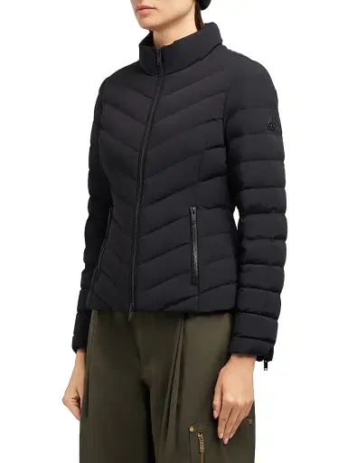 Moose Knuckles Women's Active Flex Elora Down Jacket - Black - Size XL | Thumbnail 4