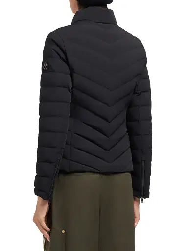 Moose Knuckles Women's Active Flex Elora Down Jacket - Black - Size XL | Thumbnail 5