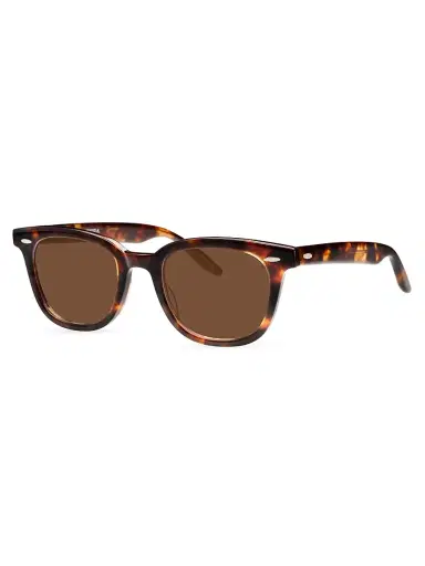 BARTON PERREIRA Men's Cecil 50MM Sunglasses - Chestnut | Thumbnail 2