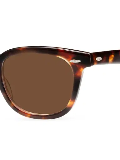 BARTON PERREIRA Men's Cecil 50MM Sunglasses - Chestnut | Thumbnail 3
