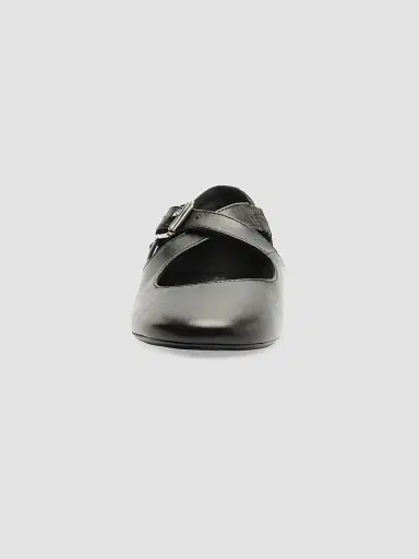 Schutz Women's Molly Leather Ballet Flats - Black | Thumbnail 7