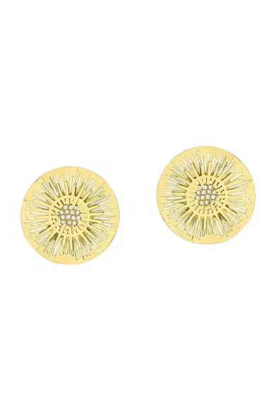 CAROL KAUFFMANN Diamond Explosion Earrings | Thumbnail 1 CAROL KAUFFMANN Diamond Explosion Earrings | Thumbnail 1
