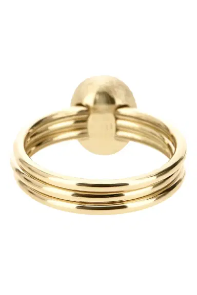 NANIS Diamond Halo Three Band Circle Ring | Thumbnail 5