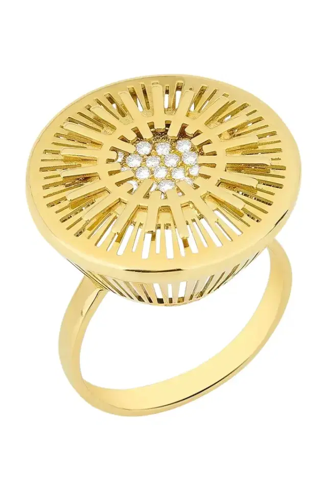 CAROL KAUFFMANN Diamond Large Explosion Ring