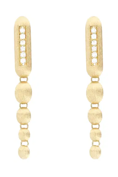 NANIS Diamond Line Elite Four Drop Earrings | Thumbnail 1 NANIS Diamond Line Elite Four Drop Earrings | Thumbnail 1