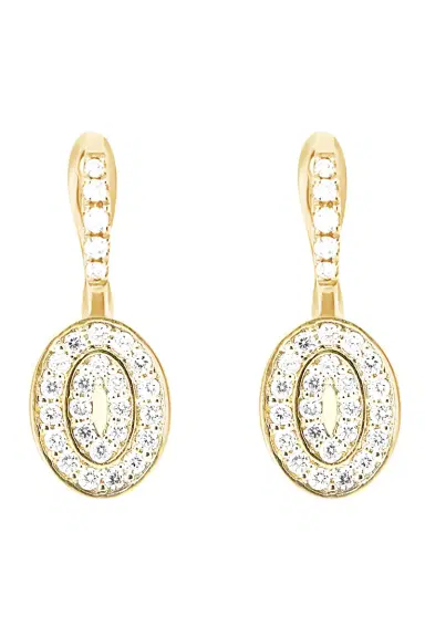 NANIS Diamond Pave Full Sway Earrings | Thumbnail 1 NANIS Diamond Pave Full Sway Earrings | Thumbnail 1