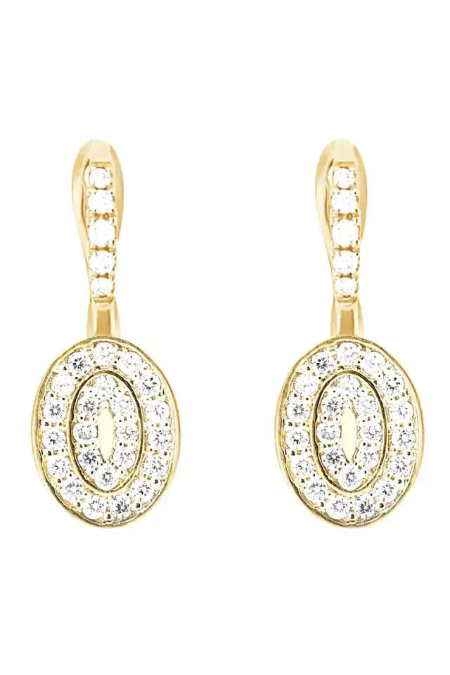 NANIS Diamond Pave Full Sway Earrings