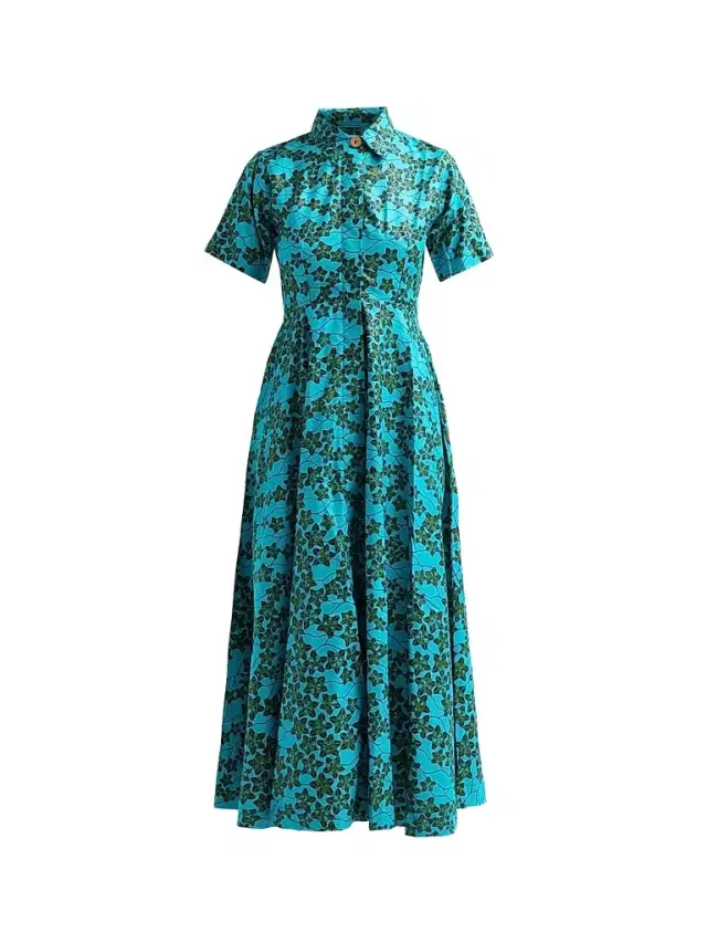 Elisamama Women's Feyi Printed Cotton Dress