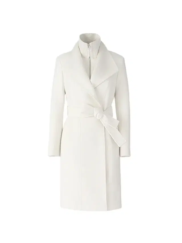 Mackage Women's Norita 2-In-1 Double Face Wool Coat - Cream - Size XL