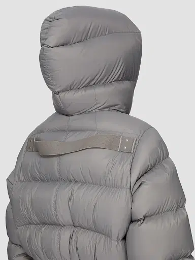 Rick Owens Women's Down Hooded Crop Puffer Jacket | Thumbnail 5 Rick Owens Women's Down Hooded Crop Puffer Jacket | Thumbnail 5