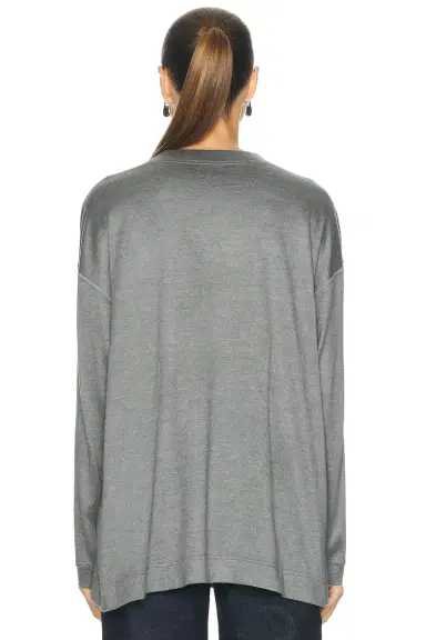 Khaite Dylan Washable Silk Top | Thumbnail 3 Khaite Dylan Washable Silk Top | Thumbnail 3