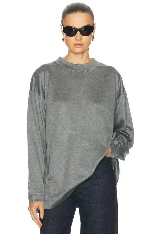 KHAITE Dylan Washable Silk Top