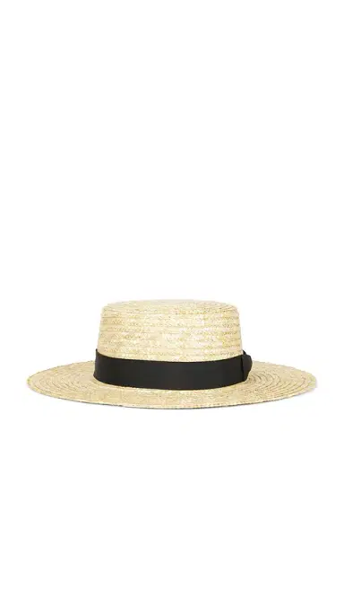 Lack of color The Spencer Wide Brimmed Boater | Thumbnail 2