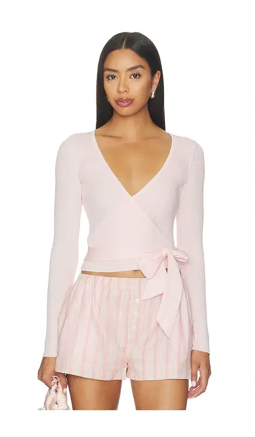 MORE TO COME Calico Knit Top