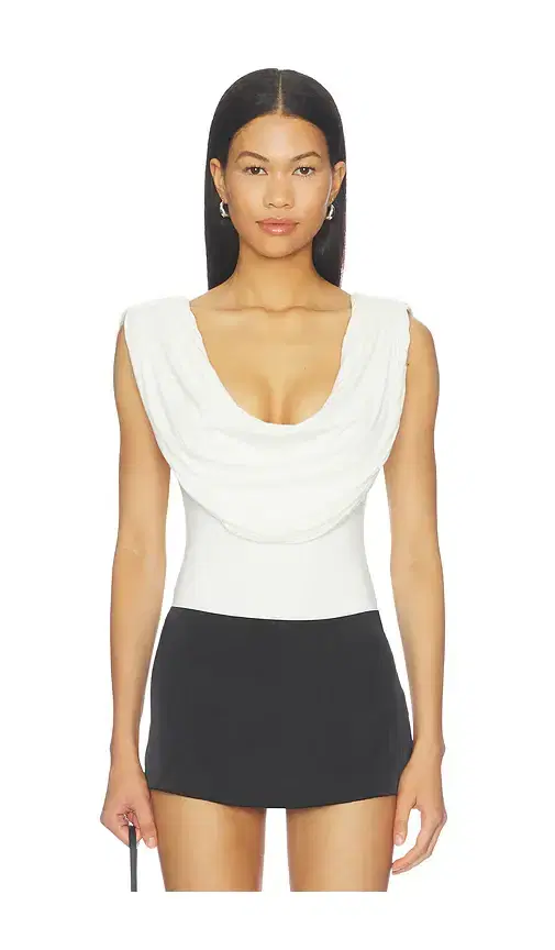 ALL THE WAYS x Blake Evin Rian Drape Bodysuit