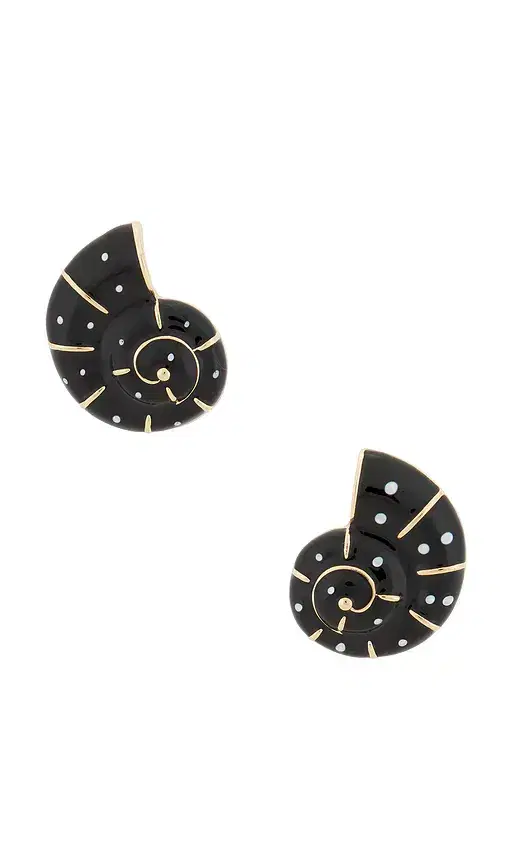 8 Other Reasons Spiral Shell Stud Earrings