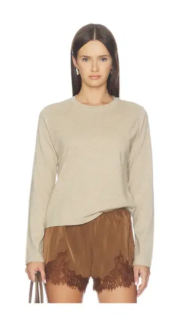 RAILS Cotton Cashmere Long Sleeve Tee | Thumbnail 1