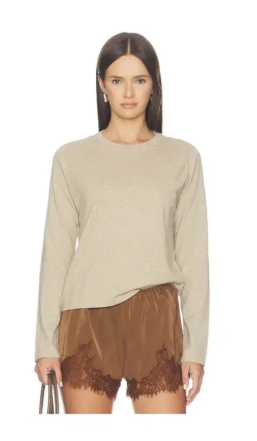 RAILS Cotton Cashmere Long Sleeve Tee