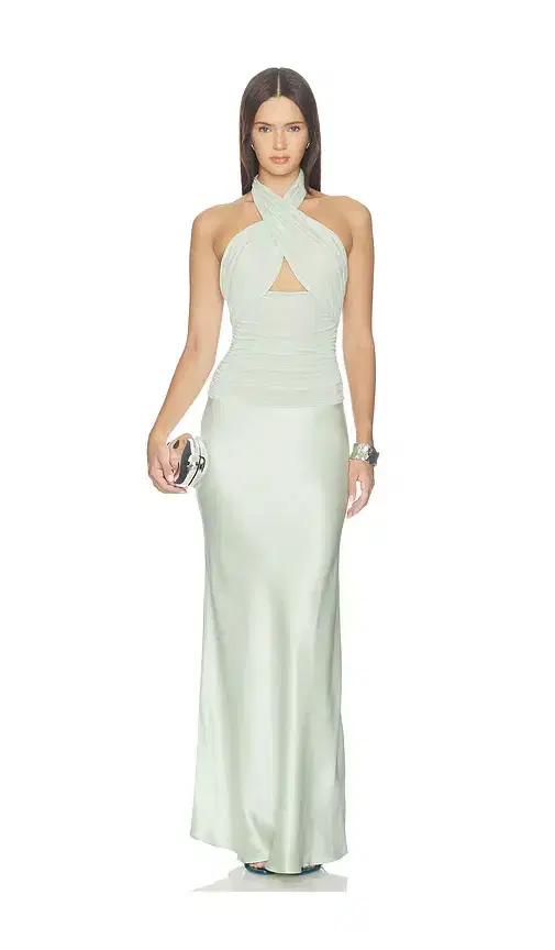 Misha The Nyx Contrast Dress