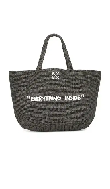 Off-White Jitney Quote Tote Bag | Thumbnail 1