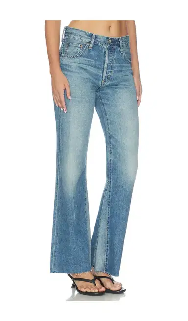 Moussy Vintage Asheville Remake Flare Jeans | Thumbnail 2