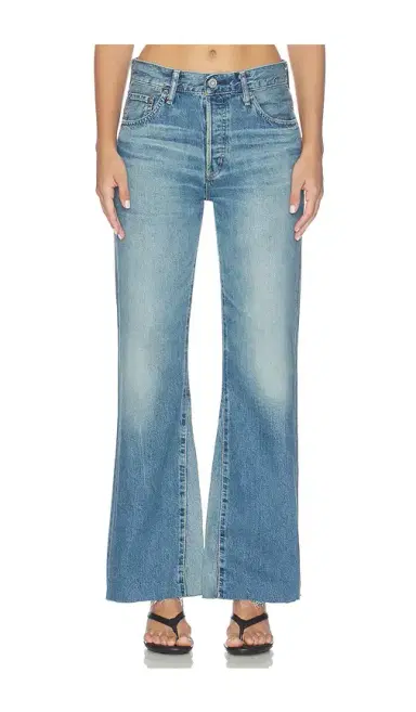 Moussy Vintage Asheville Remake Flare Jeans | Thumbnail 1