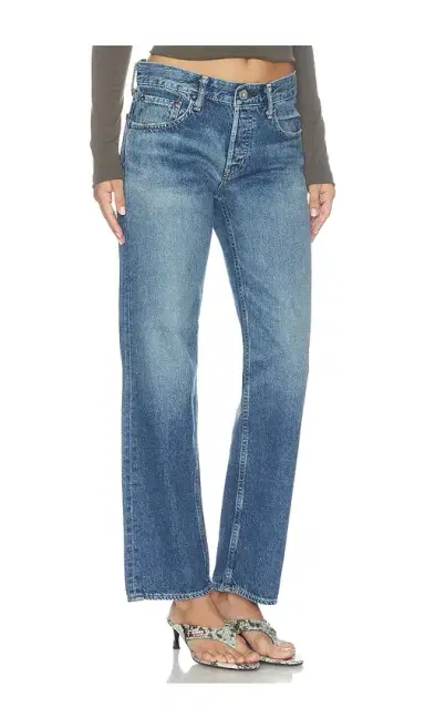 Moussy Vintage Wheeling Straight Low Jeans | Thumbnail 2