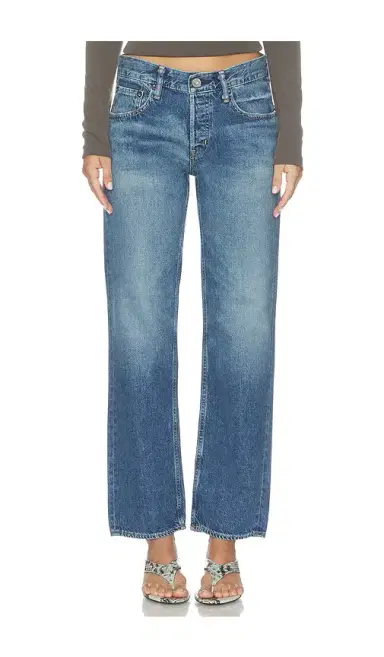 Moussy Vintage Wheeling Straight Low Jeans | Thumbnail 1