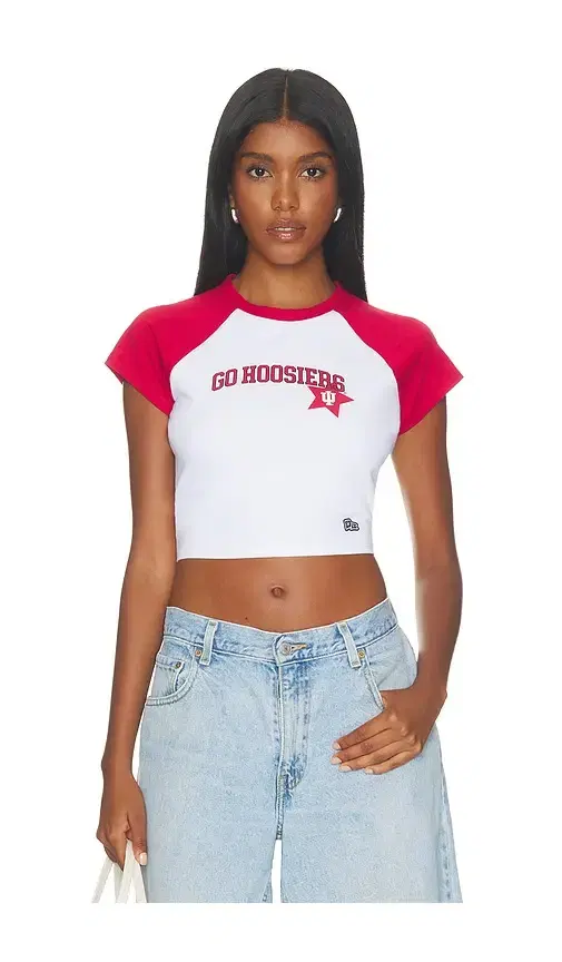 Hype and Vice Indiana University Homerun Tee