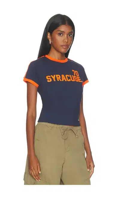 Hype and Vice Syracuse Goalie Baby Tee | Thumbnail 2