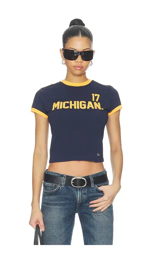 Hype and Vice Michigan Goalie Baby Tee