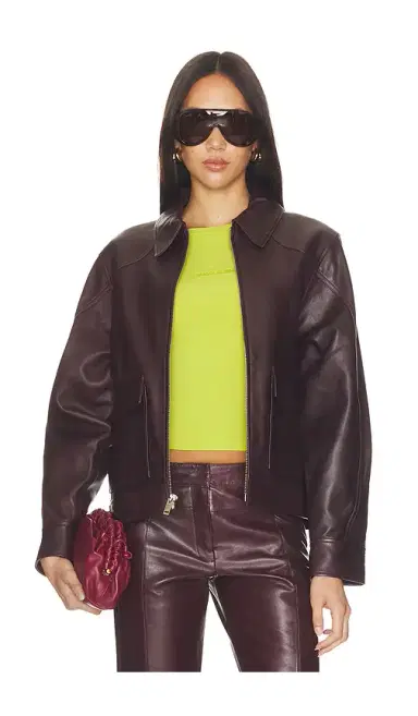 Mimchik Pint Leather Jacket | Thumbnail 1