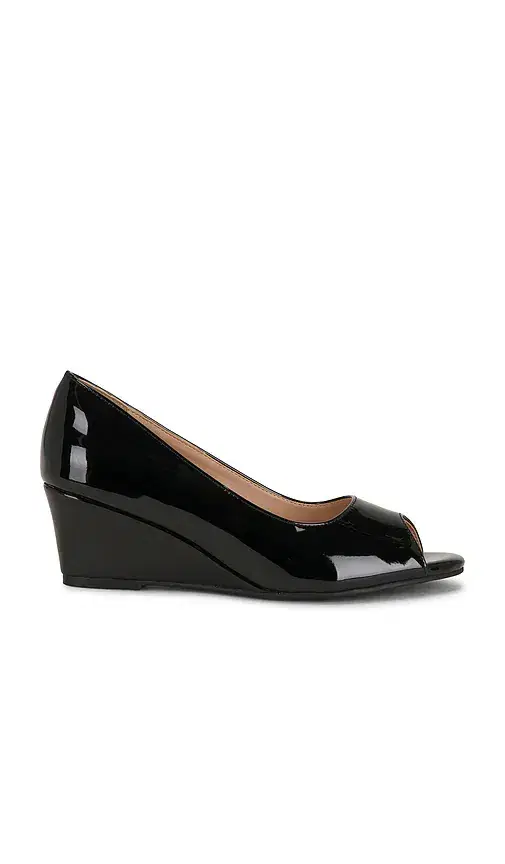 NIIHAI Open Toe Wedge Sandal