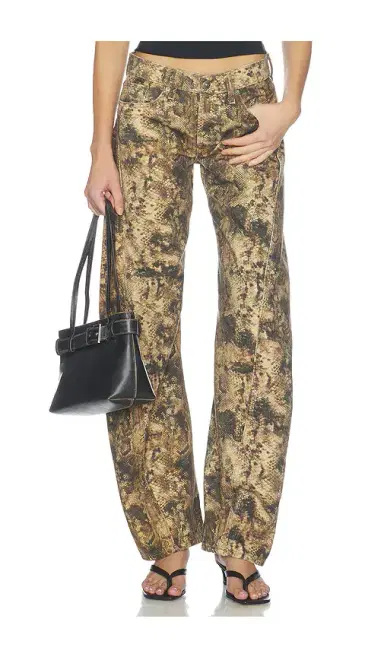 Free People X We The Free Fable Low Rise Bowed Jean | Thumbnail 1 Free People X We The Free Fable Low Rise Bowed Jean | Thumbnail 1