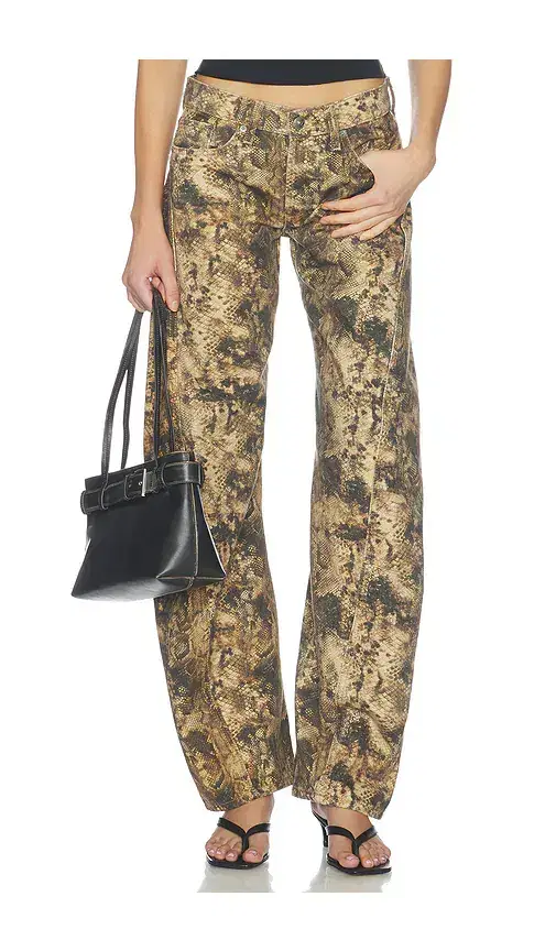 Free People X We The Free Fable Low Rise Bowed Jean