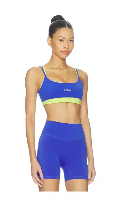 FORM Criss Cross Layered Sports Bra | Thumbnail 2
