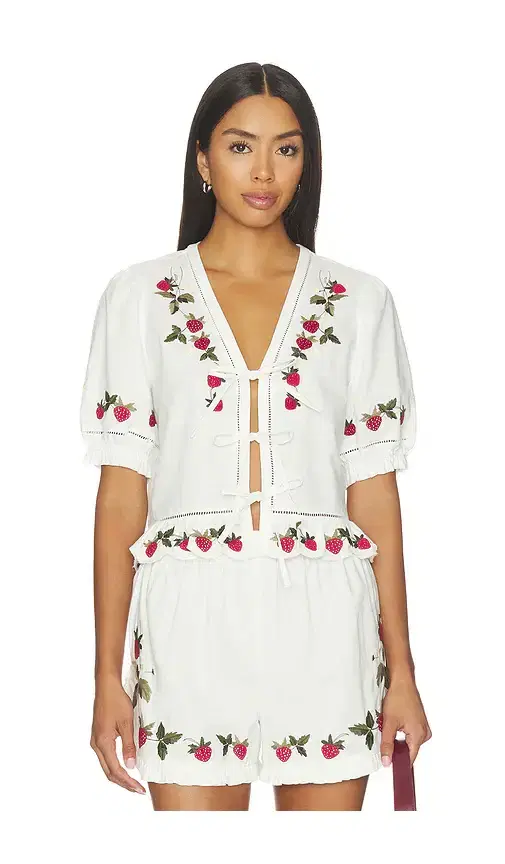 Sea Calla Strawberry Top